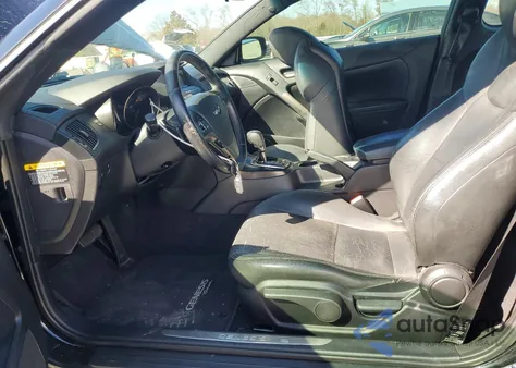 2013 Hyundai Genesis Coupe 2.0T z USA, uszkodzony, nr VIN KMHHT6KD7DU108641